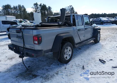 2020 Jeep Gladiator Sport S 4X4 z USA, uszkodzony, nr VIN 1C6JJTAG8LL215229